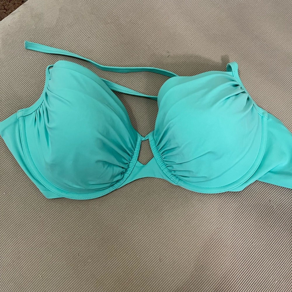 VS Turquoise Green Bikini Top